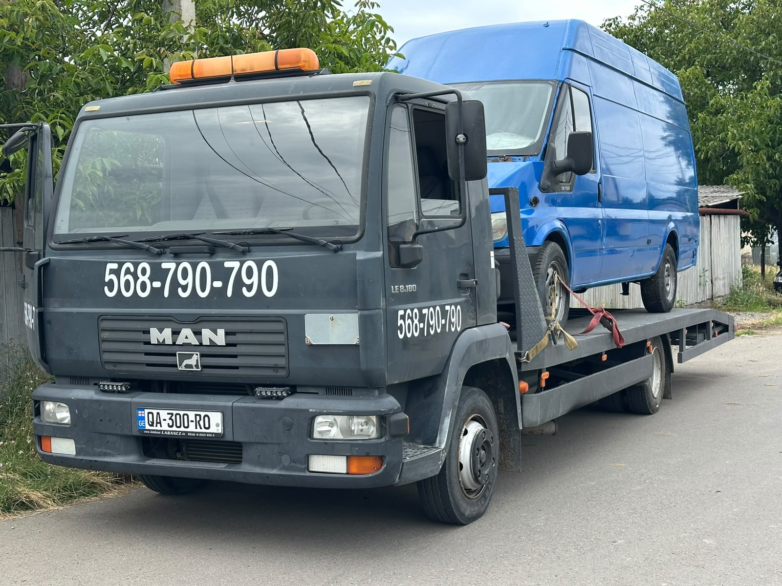 Tow truck service